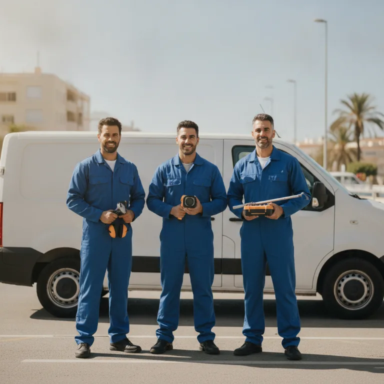 Detección de Fugas de Agua equipo en Alcantarilla